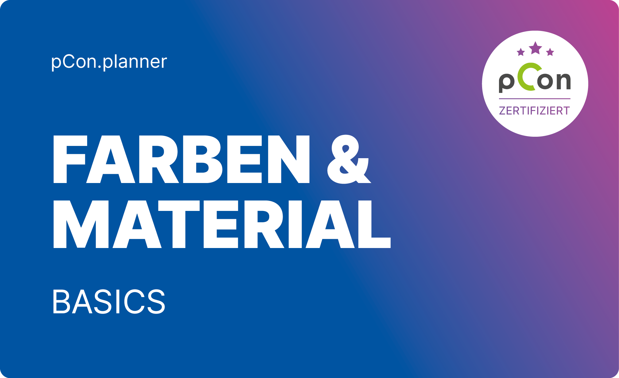 Farben &amp; Material Basics