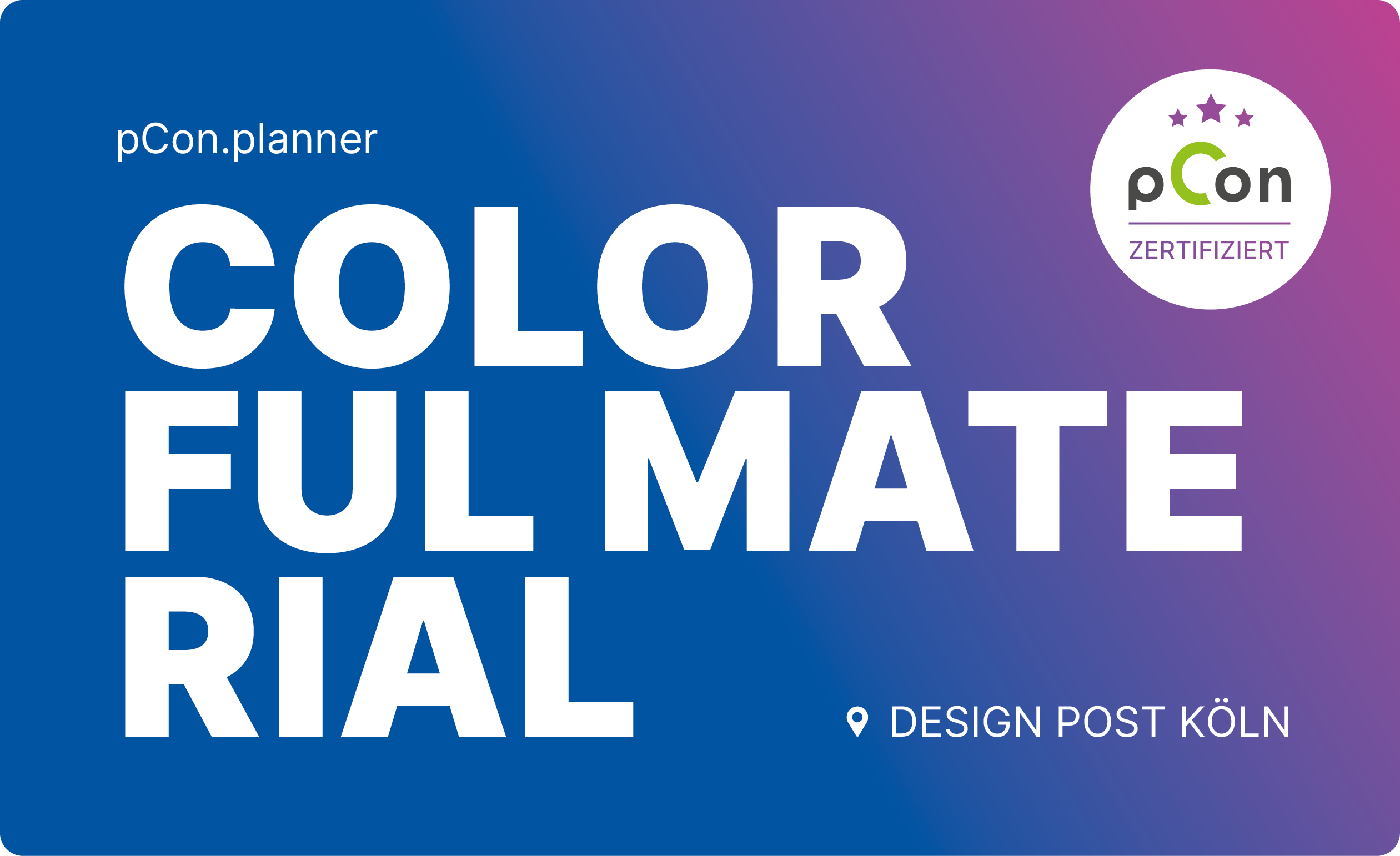 pCon.planner – Colorful Material